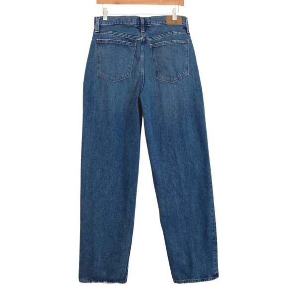 MADEWELL The Baggy Straight Jeans Blue Firthway Wash - Picture 10 of 14